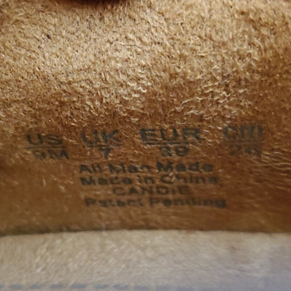 Natural Soul Brown Booties Size 9 - Picture 4 of 4